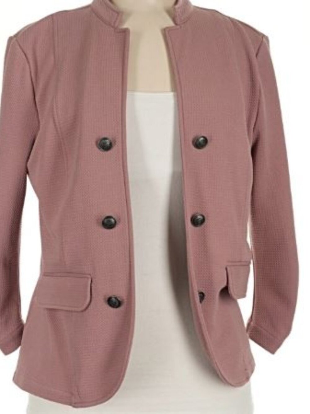 Maurices Dusty Pink Mauve Blazer Jacket | M |